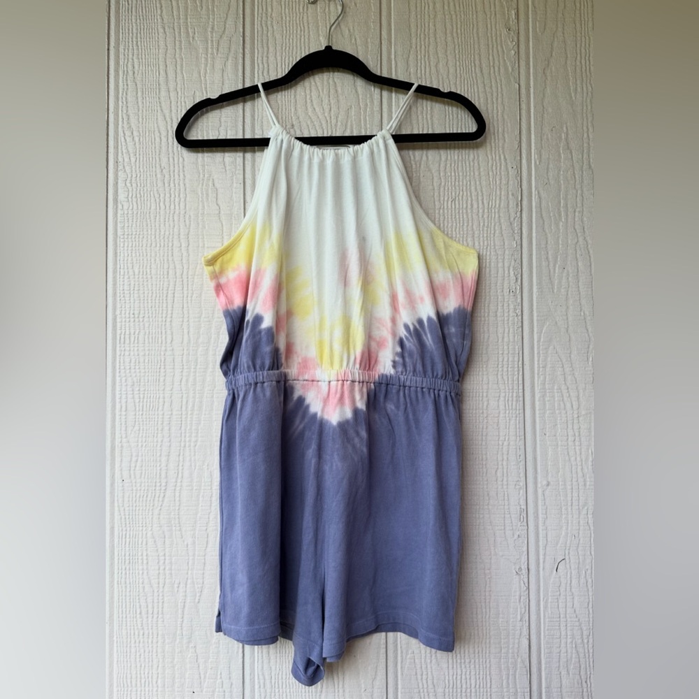 WILDFOX Edelweiss Playsuit Halter Neck Romper